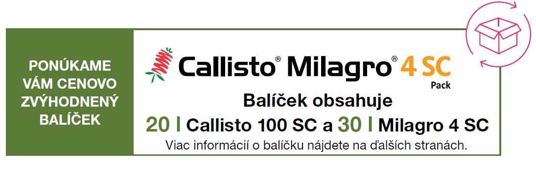 Balíček Callisto Milagro 4 SC Pack