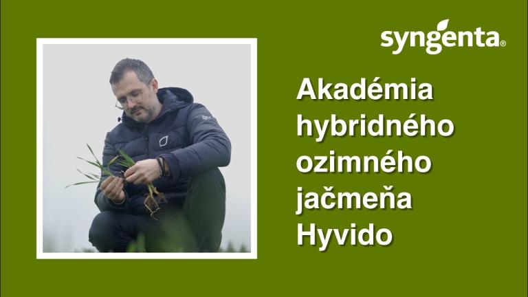 Akadémia hybridného ozimného jačmeňa Hyvido 🌾
