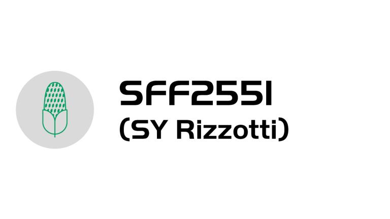 Logo s zeleným mikrofónom a textom „SFF2551 (SY Rizzotti)“